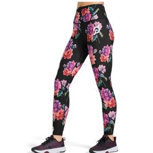 Peloton Lunar New Year Floral Cadent High Waist Legging Sz L